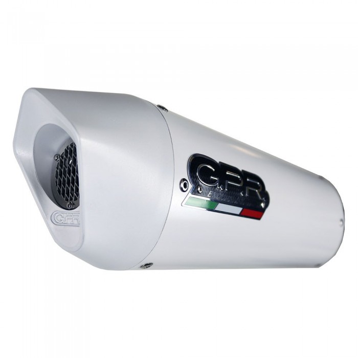 [해외]GPR EXHAUST SYSTEMS Albus Evo4 Svartpilen 701 18-20 Euro 4 인증된 슬립온 머플러 9137886007 Glossy White / White