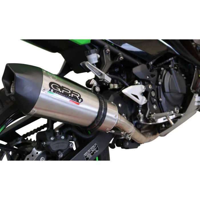 [해외]GPR EXHAUST SYSTEMS GP Evo4 Titanium Z 400 18-20 Euro 4 인증된 슬립온 머플러 9137886136 Satin Titanium / Black