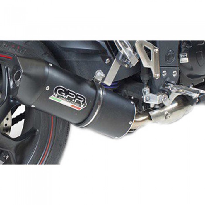 [해외]GPR EXHAUST SYSTEMS Furore Low Slip On Tiger Sport 1050 13-15 Homologated 머플러 9137886646 Matt Black / Black