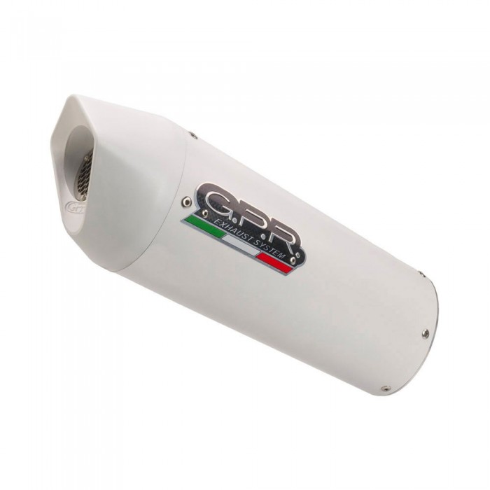 [해외]GPR EXHAUST SYSTEMS Albus Evo4 SMC 690 R 19-20 Euro 4 CAT 인증된 슬립온 머플러 9137886730 Glossy White / White