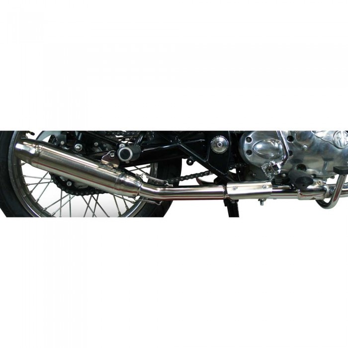 [해외]GPR EXHAUST SYSTEMS Deeptone Inox Slip On Classic/Bullet EFI 500 09-16 CAT 인증된 머플러 9137887110 Satin Silver / Satin Silver