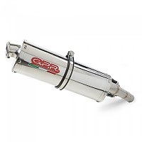 [해외]GPR EXHAUST SYSTEMS 머플러 Trioval Slip On YZ 250 F 07-09/WR 250 F 07-11 Homologated 9137887824 Glossy Silver / Glossy Silver