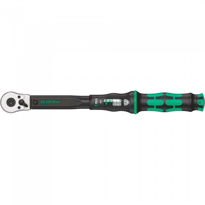 [해외]WERA 토크 렌치 Click-Torque C2 20-100Nm 1137894149 Black / Green