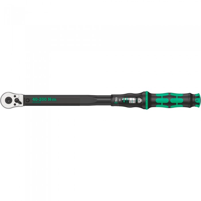 [해외]WERA 토크 렌치 Click-Torque C3 40-200Nm 1137894150 Black / Green