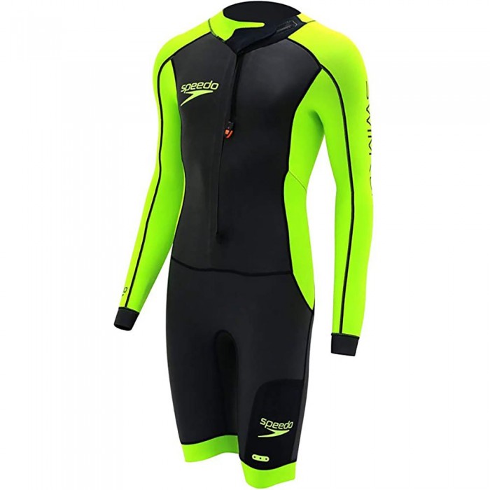 [해외]스피도 Swimrun 2.0 숏 슈트 6136986215 Black / Bright Zest