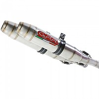 [해외]GPR EXHAUST SYSTEMS 공인 머플러 Deeptone Inox Dual Slip On XJR 1300 99-06 9137888137 Satin Silver / Satin Silver