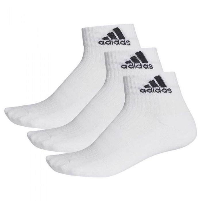 [해외]아디다스 3 Stripes 퍼포먼스 Half Cushion Ankle 양말 3 켤레 31325074 White