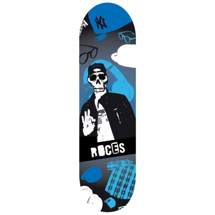 [해외]로체스 스케이트보드 보드 Skull Boy 14137896254 Blue