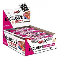 [해외]AMIX 단백질 Exclusive 40g 24 단위 숲 과일 에너지 바 상자 4137520375 Pink