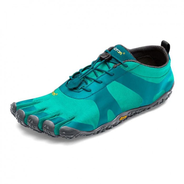 [해외]비브람 FIVEFINGERS V Alpha 트레일 러닝화 4137314704 Teal / Blue