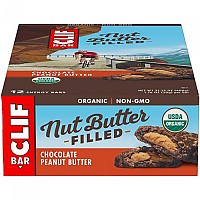 [해외]CLIF 50g 12 단위 초콜릿 땅콩 버터 에너지 바 상자 4137094000 Blue