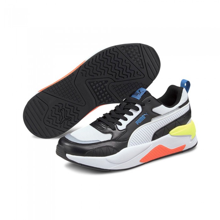 [해외]푸마 X-Ray 2 Square 운동화 137919963 Puma Black / Puma White / Star Sapphire / Soft Fluo