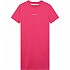 [해외]캘빈클라인 JEANS 짧은 드레스 Micro Branding 137937847 Party Pink