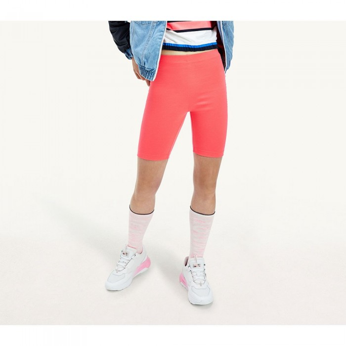 [해외]타미 진 Fitted Branded Bike short leggings 137951203 Diva Pink