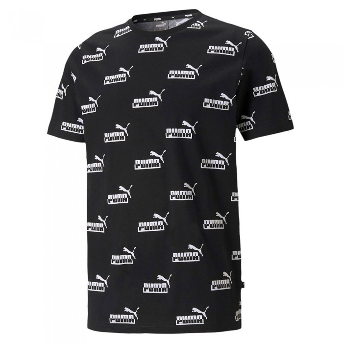 [해외]푸마 Amplified Allover Print 반팔 티셔츠 137920396 Puma Black