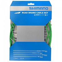 [해외]시마노 기어 케이블 키트 Advanced SLR Sil-Tec Kit 1137973512 Lime Green