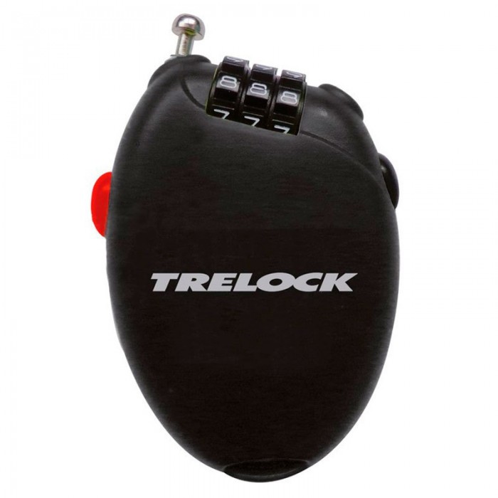 [해외]TRELOCK RK 260 케이블 잠금 장치 1137696187 Black