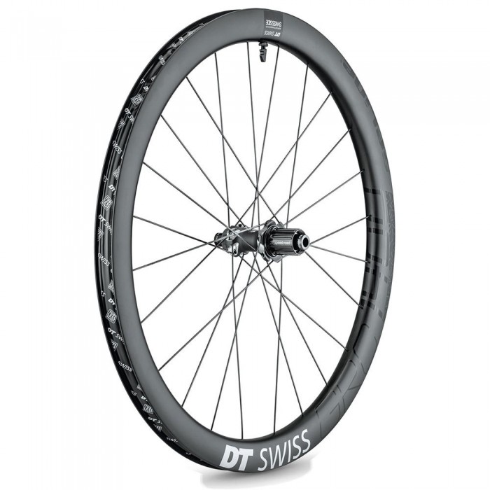 [해외]디티스위스 GRC 1400 Spline 42 650B CL Disc Tubeless 도로 자전거 뒷바퀴 1137985071 Black