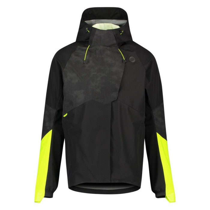 [해외]AGU Tech 레인 Commuter 자켓 1137935079 Hi-Vis Black / Neon Yellow