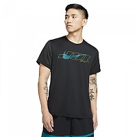[해외]나이키 Sport Clash 반팔 티셔츠 7137914107 Black / Green Abyss