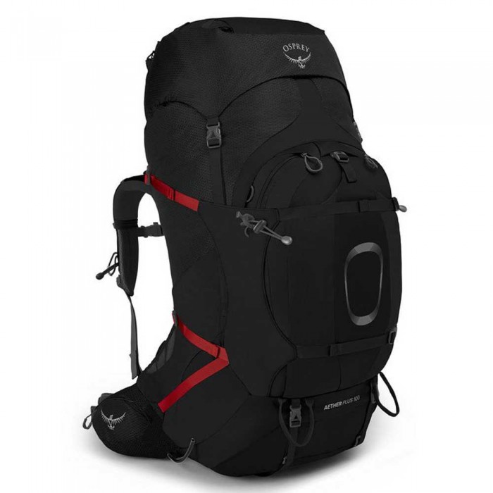 [해외]오스프리 Aether Plus 100L 배낭 4137940874 Black