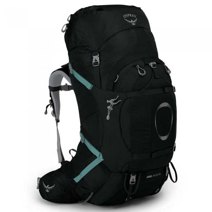 [해외]오스프리 Ariel Plus 70L 배낭 4137940913 Black