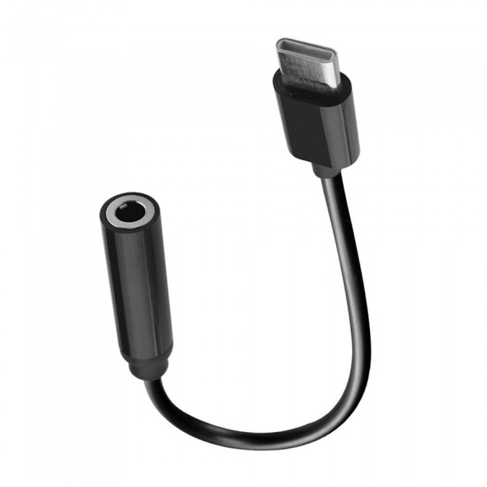 [해외]MUVIT USB-C-잭 어댑터 3.5 mm 0.12 m 1137552935 Black