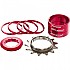 [해외]REVERSE COMPONENTS 카세트 Single Speed Kit 1138005104 Red