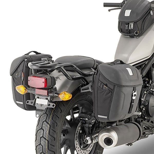 [해외]기비 MT501 Metro-T Honda CMX 500 Rebel 안장가방 장착 9138000121 Black