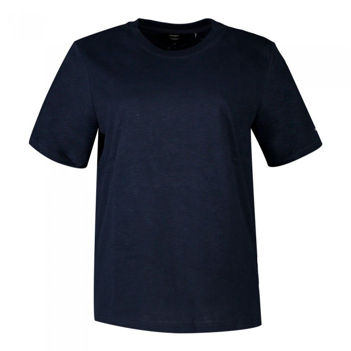 [해외]슈퍼드라이 Authenthic Cotton 반팔 티셔츠 137907845 Eclipse Navy