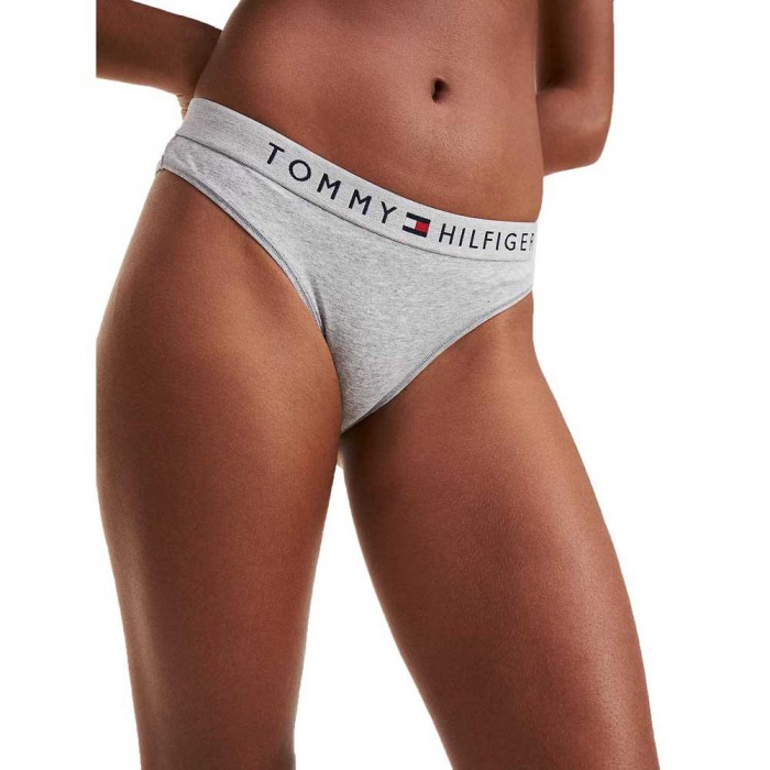 [해외]타미힐피거 Logo Waistband Knickers 팬티 137187155 Grey Heather