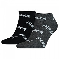 [해외]푸마 BWT Sneaker 양말 2 켤레 138005522 Black / White