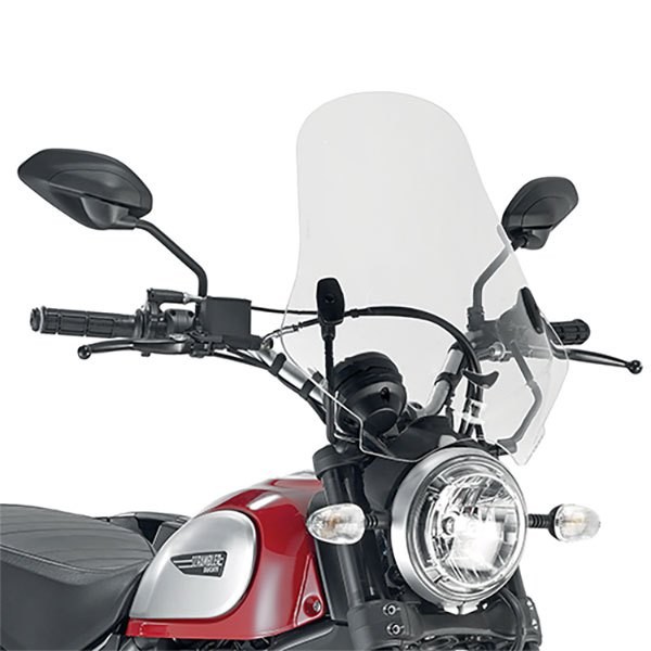 [해외]기비 7407A Ducati Scrambler 400/Scrambler Icon 800 앞유리 9138007985 Clear