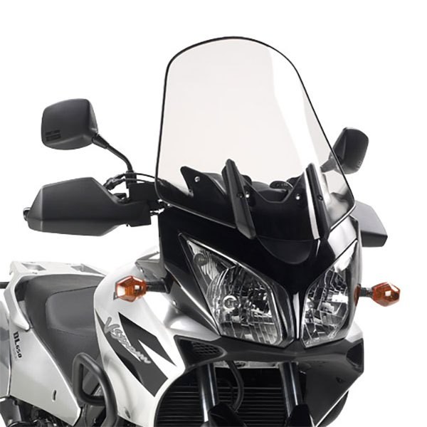 [해외]기비 바람막이 유리 D260ST Kawasaki KLV 1000&Suzuki DL 650/1000 V-Strom 9138008172 Clear