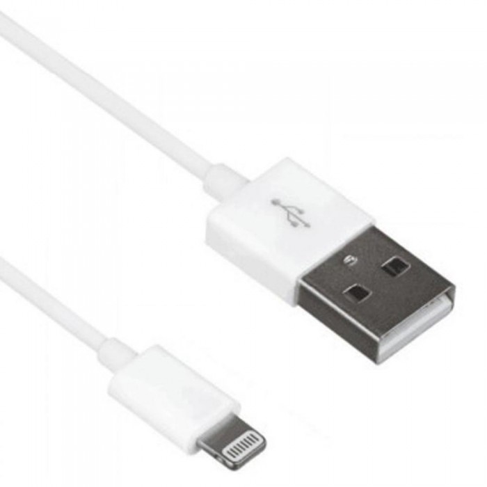 [해외]MYWAY USB 케이블 연결 Lightning 2.1A 1M 1137550958 White