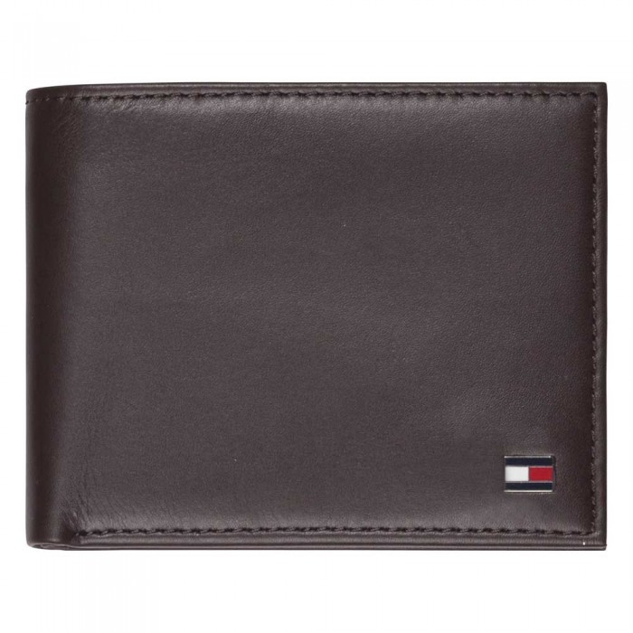 [해외]타미힐피거 Eton 미니 Ebossed Bifold 지갑 137716533 Brown