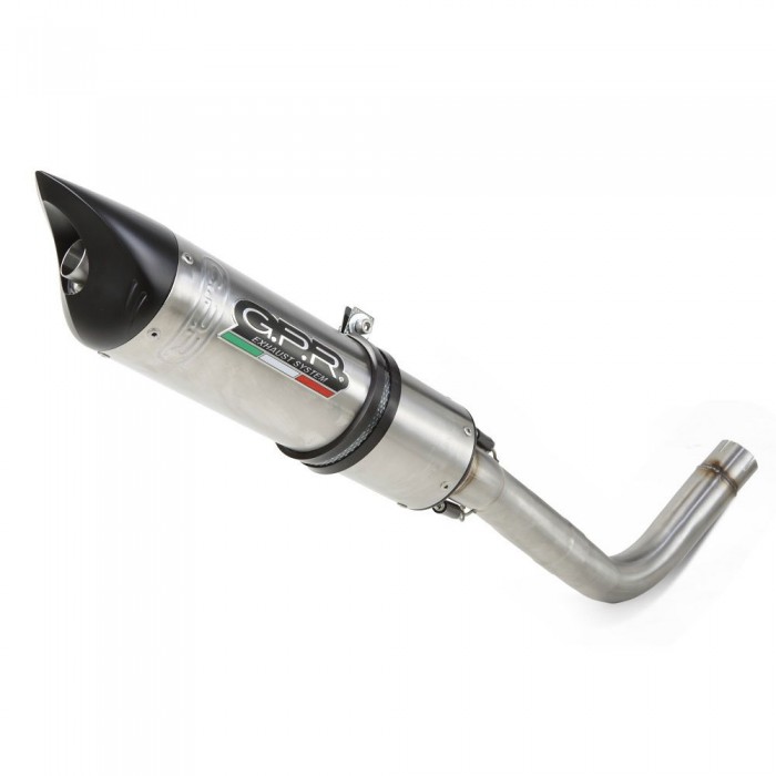 [해외]GPR EXHAUST SYSTEMS Tiburon Titanium TNT 1130 08-16 인증된 머플러 9138014823 Silver / Matt Black