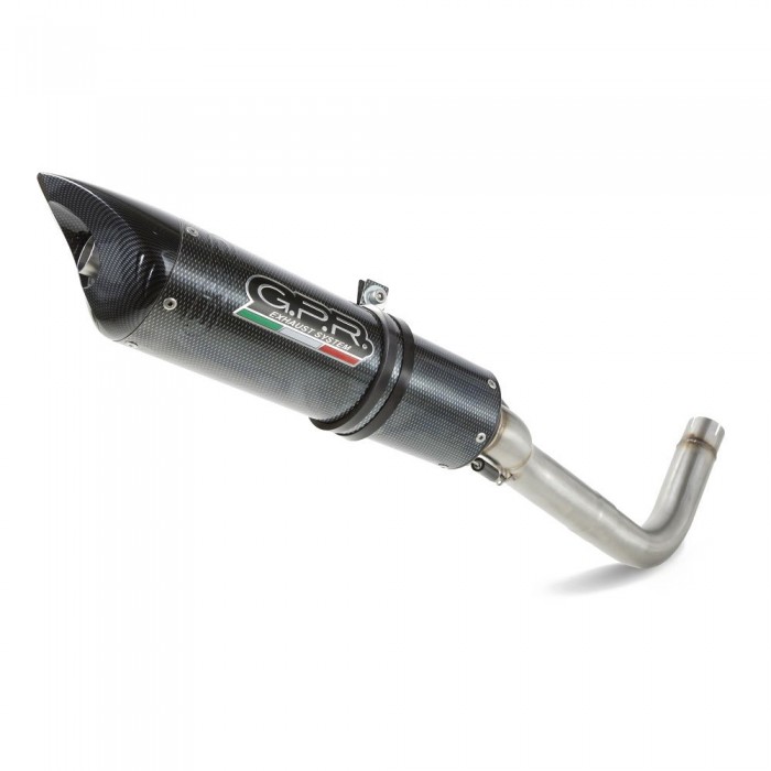 [해외]GPR EXHAUST SYSTEMS Tiburon Poppy CBR 1000 RR 04-07 비승인 오토바이 머플러 9138015360 Carbon / Matt Black