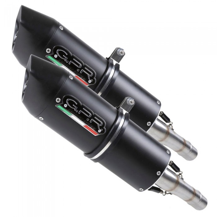 [해외]GPR EXHAUST SYSTEMS Furore High Level Double VTR 1000 SP1 RC51 00-01 인증된 머플러 9138015448 Matt Black / Matt Black