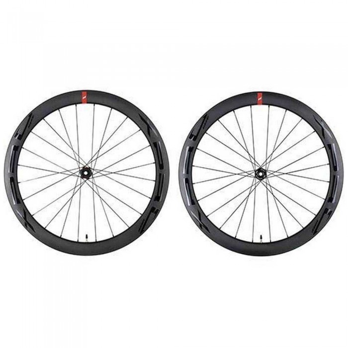 [해외]마시 X-Pro 3 EVO Carbon CL Disc Tubeless 도로용 휠 세트 1138016984 Black