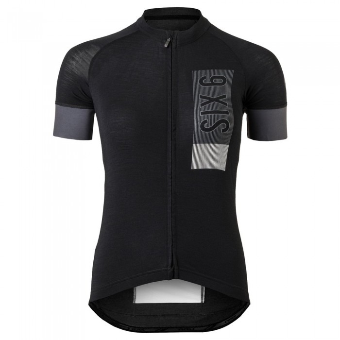 [해외]AGU Solid Merino II SIX6 반팔 저지 1137935186 Black