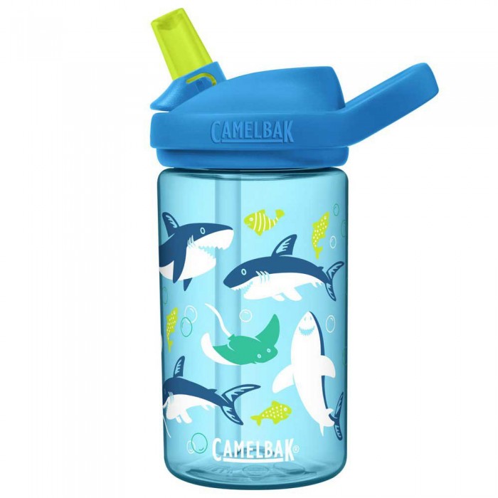 [해외]카멜백 Eddy+ Kids 400ml 플라스크 6137771503 Sharks / Rays