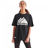 [해외]슈퍼드라이 Mountain Sport Mono 반팔 티셔츠 137907858 Black