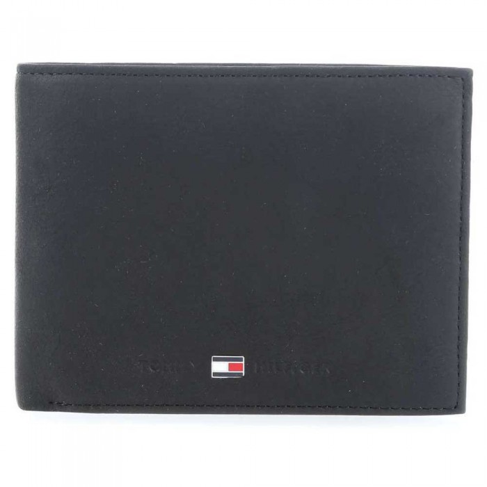 [해외]타미힐피거 Johnson Flap And Coin Pocket 지갑 137716534 Black