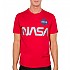 [해외]알파 인더스트리 NASA Reflective 반팔 티셔츠 138021916 Speed Red