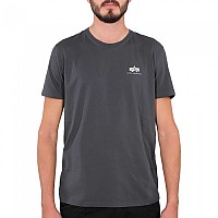 [해외]알파 인더스트리 Basic Small 로고 반팔 티셔츠 138022083 Greyblack