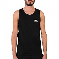 [해외]알파 인더스트리 Small 로고 민소매 티셔츠 138022620 Black