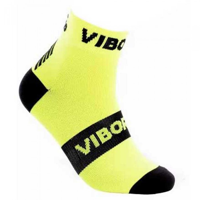 [해외]VIBOR-A Kait 양말 12138025086 Yellow Fluor / Black