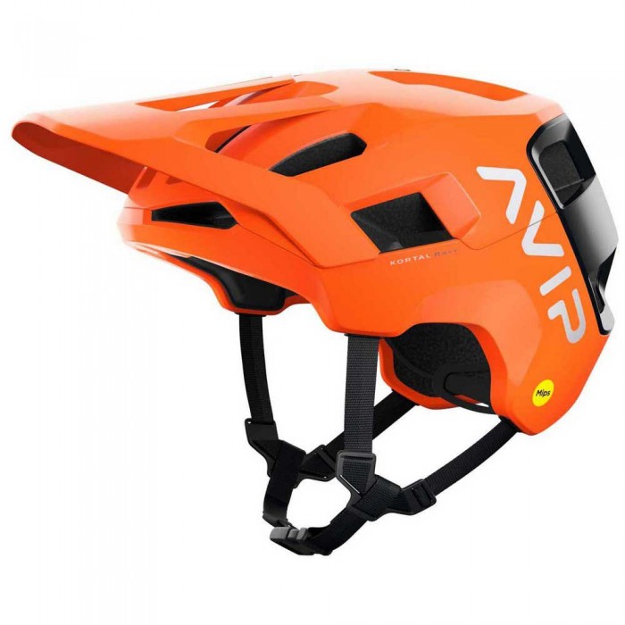 [해외]POC Kortal Race MIPS MTB 헬멧 1137890305 Fluorescent Orange AVIP / Uranium Black Matt