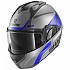 [해외]샤크 Evo GT Encke 모듈형 헬멧 9137761215 Matte Anthracite / Blue / Black